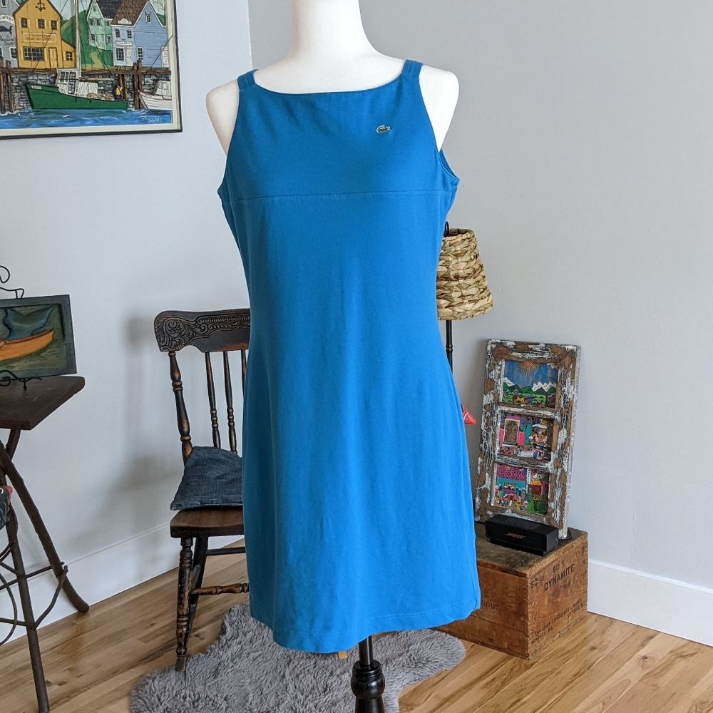 Lacoste Pique Dress Size 40. EUC.